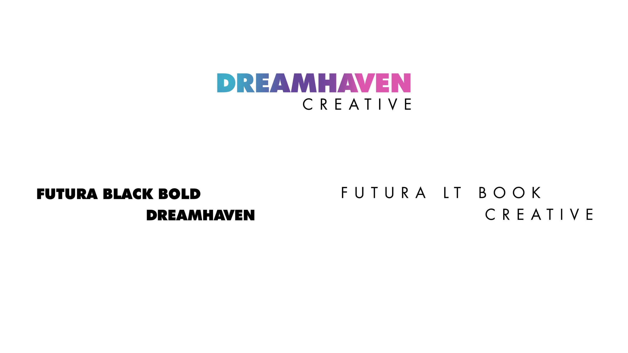 fonts and colors display