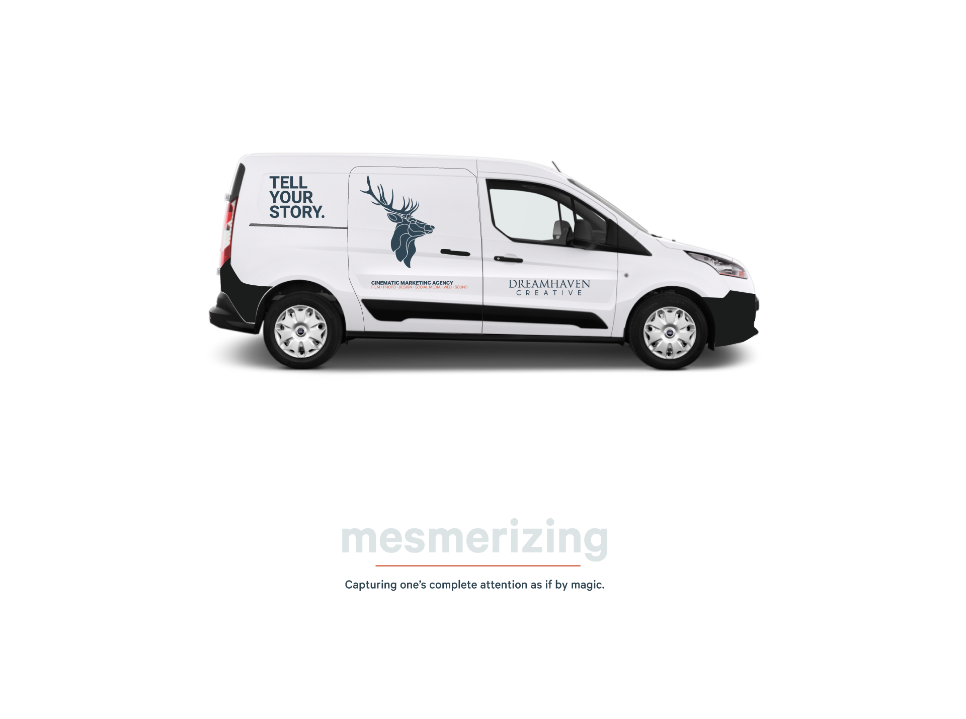 Dreamhaven Creative car wrap design by mvog
